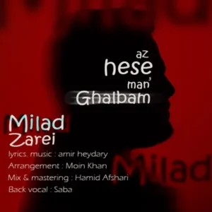 دانلود آهنگ جدید میلاد زارعی از حس من و قلبم