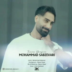  دانلود آهنگ جدید محمد سبزواری تموم دنیامی